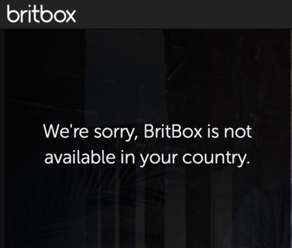 Britbox-fout