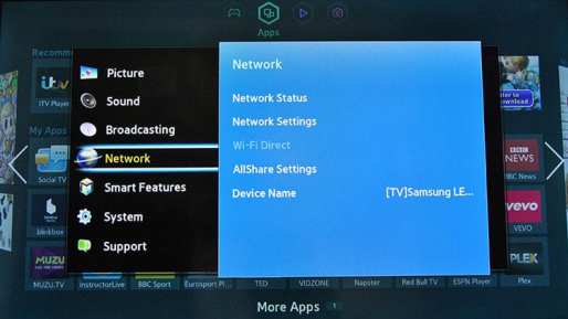 Samsung Smart TV DNS
