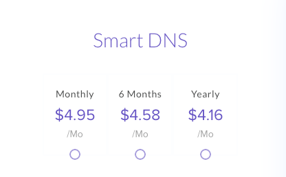 Unlocator Smart DNS Price