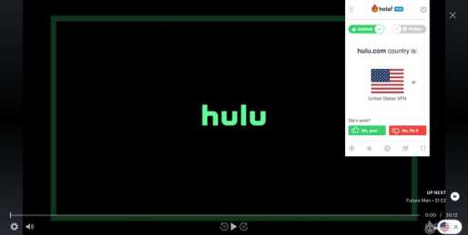 Premium Hola Hulu