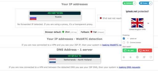 تسرب Hola VPN DNS