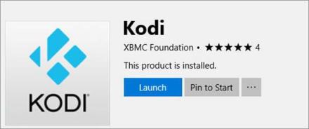 قم بتشغيل تثبيت Kodi