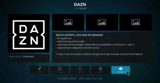 UFC 246 Installeer DAZN