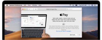 إعداد Apple Pay Mac