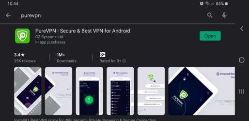 Android PureVPN