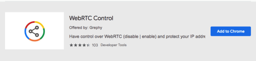 تحكم WebRTC